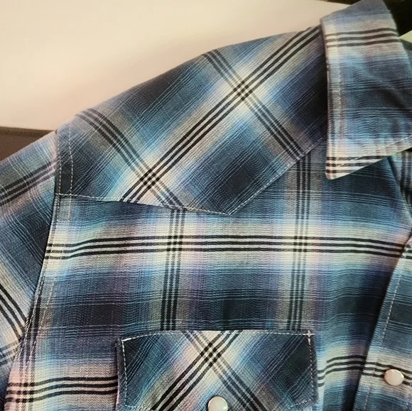 Wrangler Cowboy Brushpopper Longsleeve Button-up Shirt - Picture 3 of 10